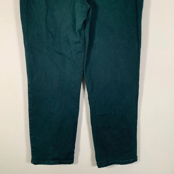 Gloria Vanderbilt Jeans Women’s 14 Short Green Straight Leg Amanda Jean - Picture 6 of 10